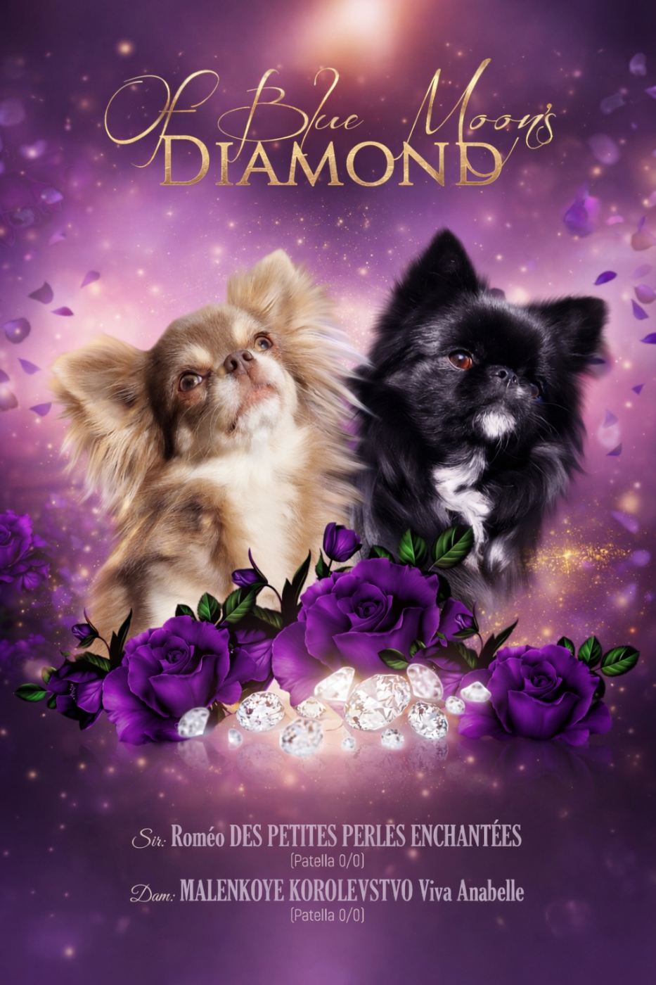 Of Blue Moon's Diamond - Chihuahua - Portée née le 17/02/2024
